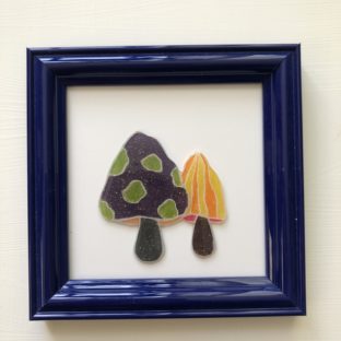 アトリエひなたオリジナルの【きのこのフレーム】