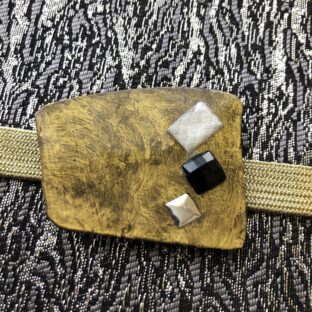 【帯留め】ワンタッチで留まる優れもの…そしてスカーフクリップにもなります